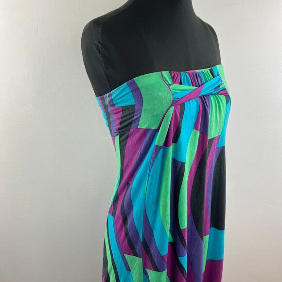 Y2K French Connection Tube Top Sleeveless Dress Size 2 - Picture 8 of 12